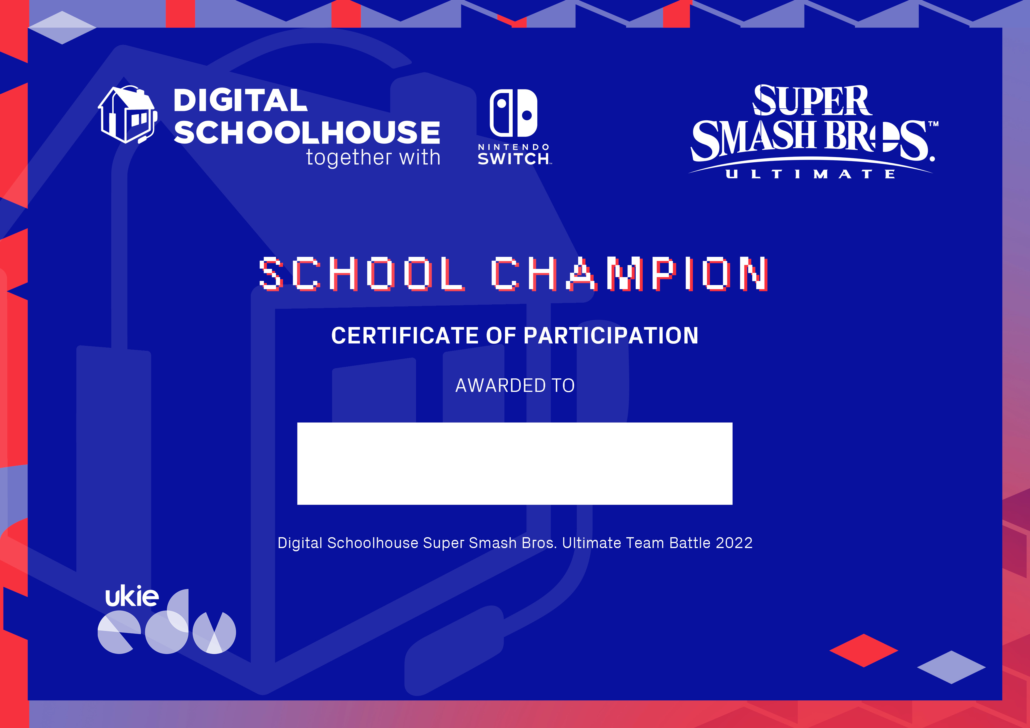 School Champion Certificate